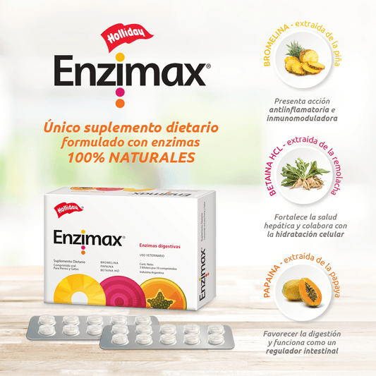 Enzimax - enzimas digestivas por unidad - AvicMartin Farmacia Veterinaria