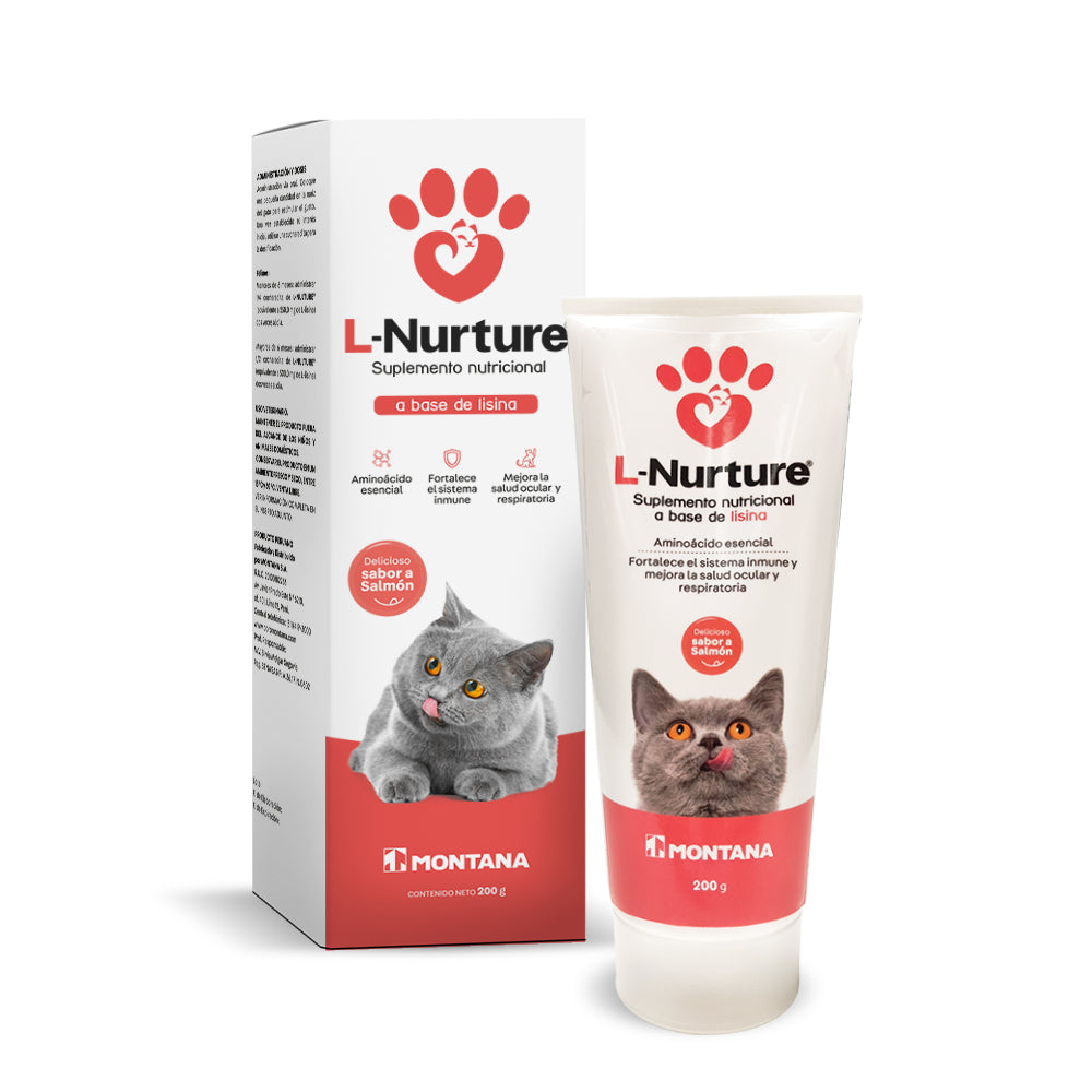 Gel L-Nurture 200g sabor a Salmón a base de lisina