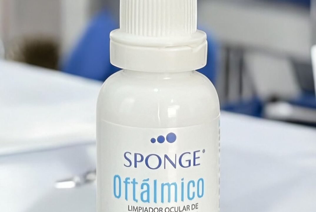 Sponge Oftálmico limpiador ocular de parpados y pestañas 15mL