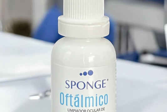 Sponge Oftálmico limpiador ocular de parpados y pestañas 15mL