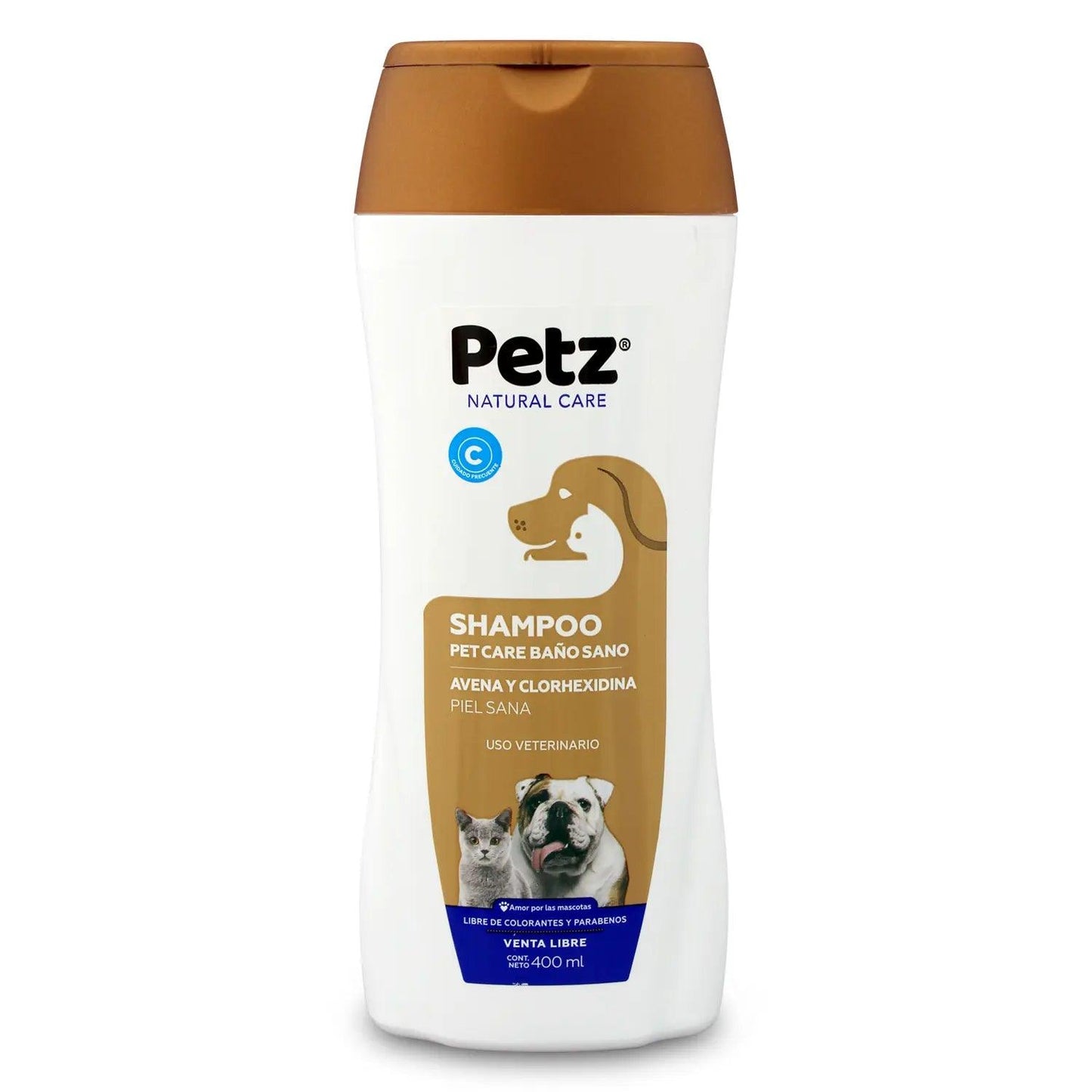 Petz Baño Sano con Avena y Clorhexidina - 200 ml - AvicMartin Farmacia Veterinaria