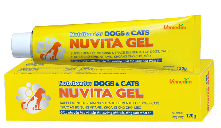 Nuvita Gel repleto de vitaminas y minerales para la salud integral tubo de 120g