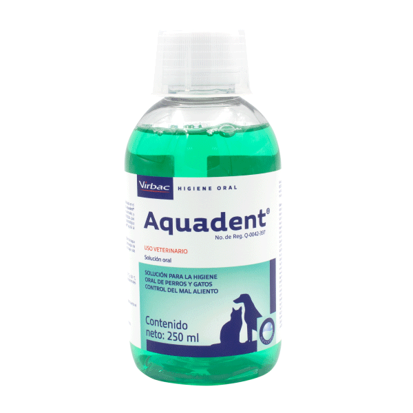 Aquadent enjuague bucal para perros y gatos de 250mL