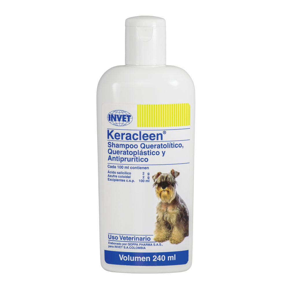 Keracleen shampoo frasco de 240ml