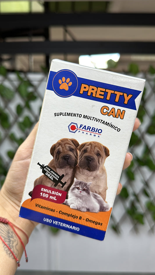 Pretty can emulsión multivitamínico - 100mL