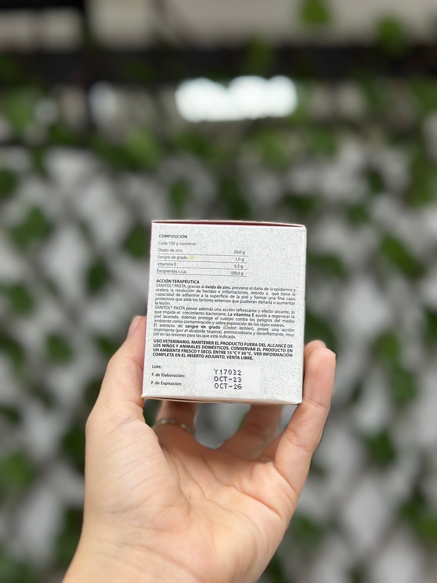 Sanitol Pasta Cicatrizante con sangre de drago de 60 gramos