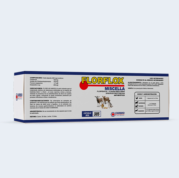 Florflox Miscella tabletas de 300mg