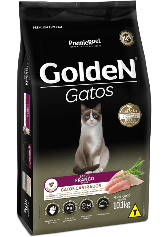 GoldeN® Gatos Adultos Castrados Pollo