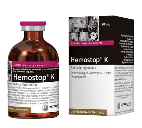Hemostop K Inyectable - 50ml - AvicMartin Farmacia Veterinaria