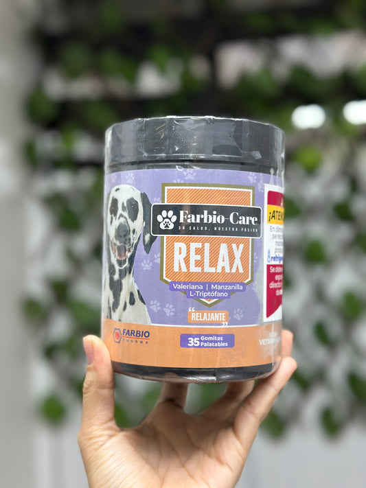 Farbio-Care Relax 35 gomitas con Valeriana y Manzanilla