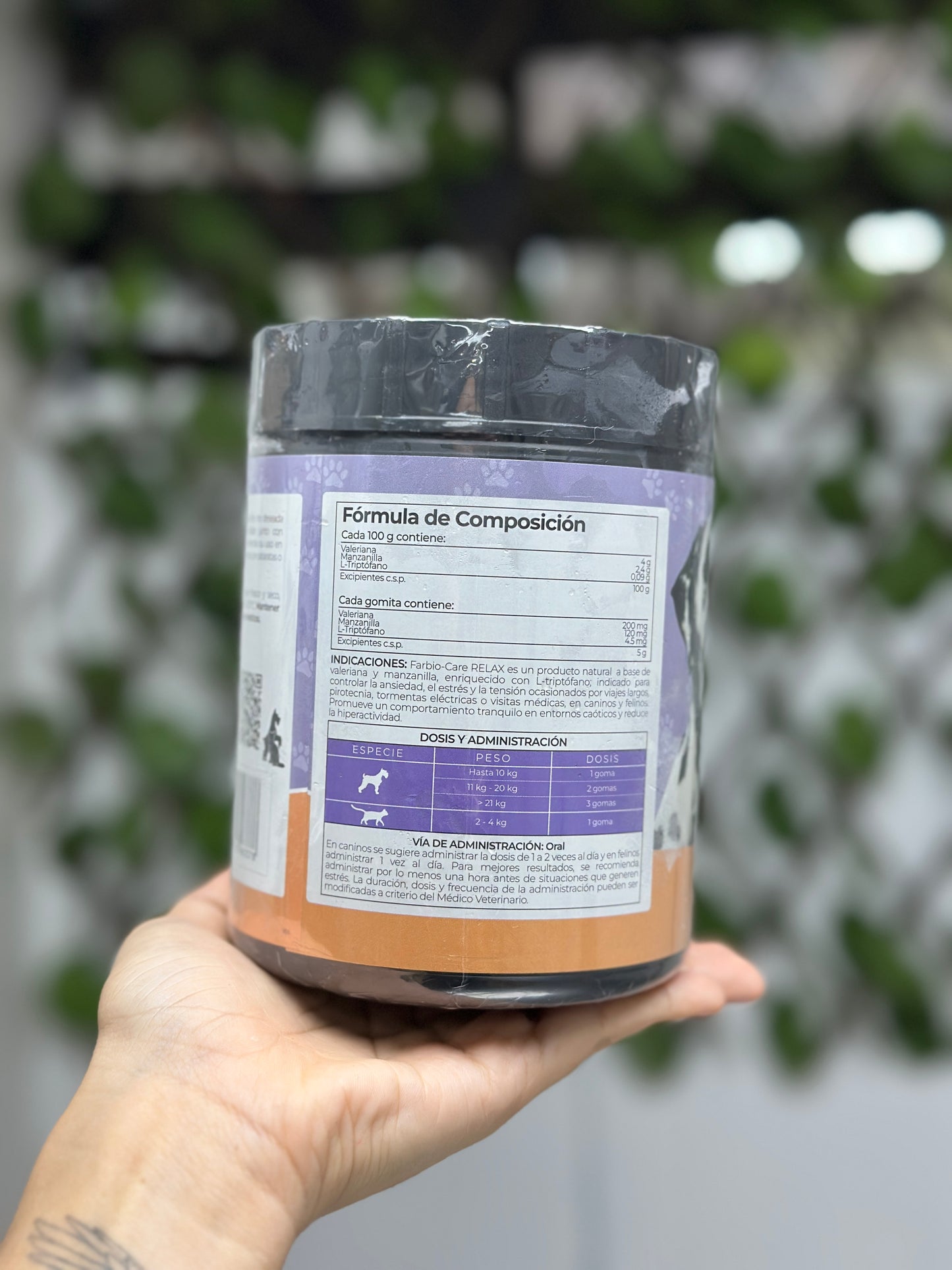 Farbio-Care Relax 35 gomitas con Valeriana y Manzanilla