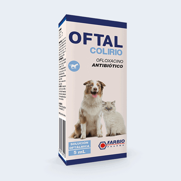 Oftal Colirio de 5 ml a base de ofloxacina