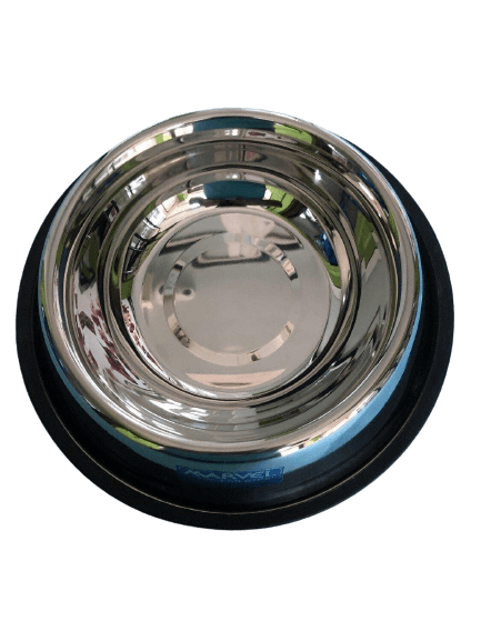 Plato metálico para comida y/o agua - AvicMartin Farmacia Veterinaria