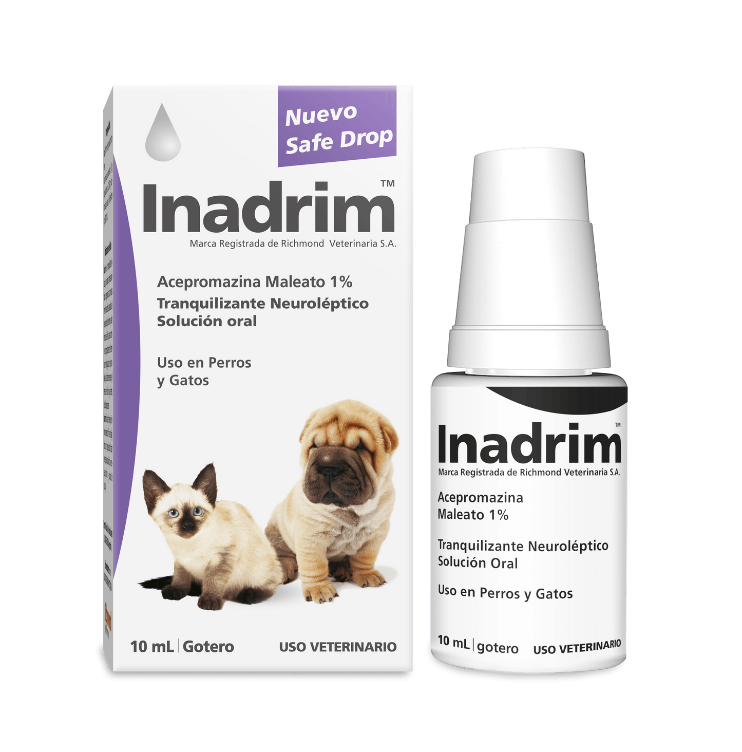 Inadrim gotas de 10mL - AvicMartin Farmacia Veterinaria