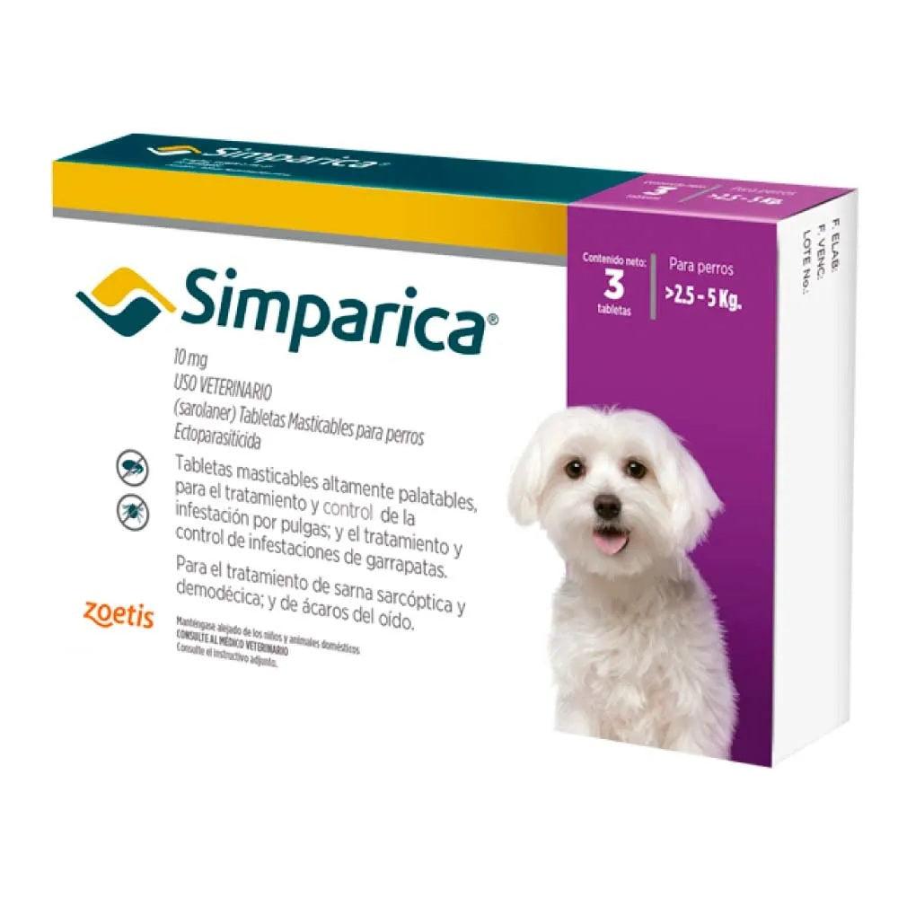 Simparica - Tabletas por unidad - AvicMartin Farmacia Veterinaria