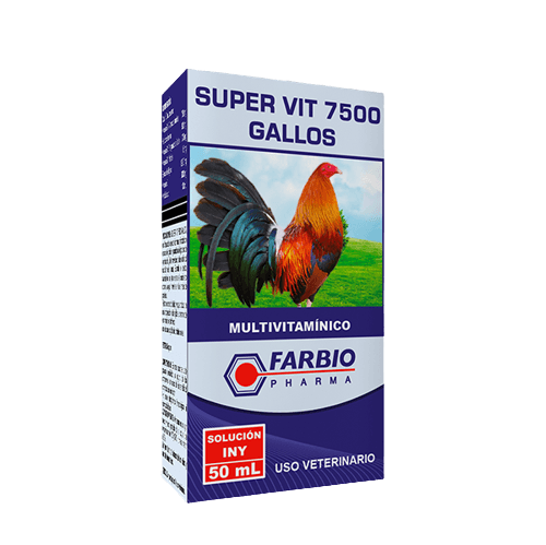 Super Vit 7500 gallos - AvicMartin Farmacia Veterinaria