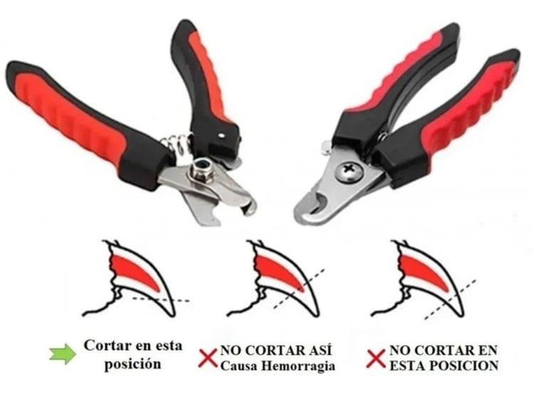 Corta Uñas tipo alicate Mediano - AvicMartin Farmacia Veterinaria