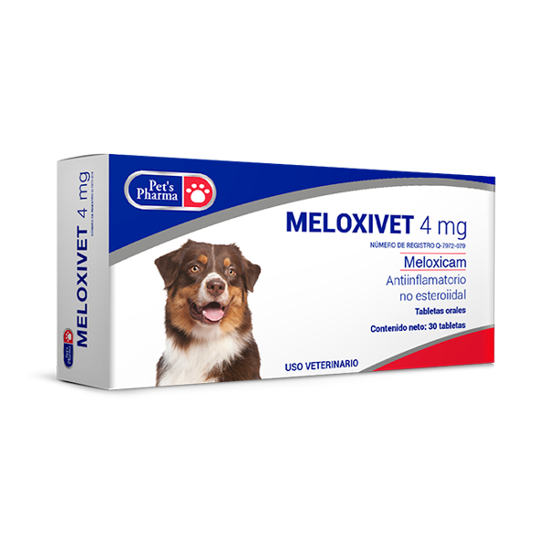 Meloxivet 4mg Caja 30 tabletas