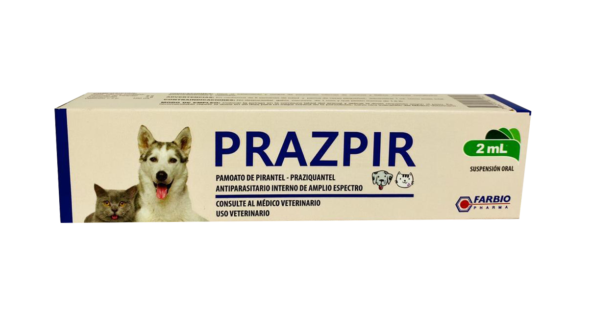 Prazpir desparasitante oral de 2ml - AvicMartin Mascota Jardín y Hogar