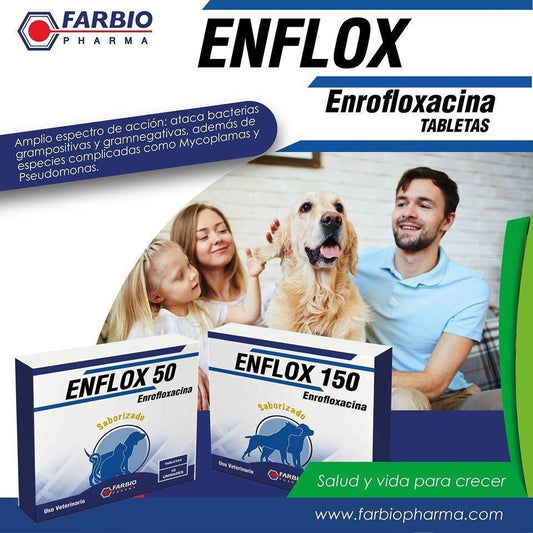 ENFLOX 150 SABORIZADO X UNIDAD - AvicMartin Mascota Jardín y Hogar