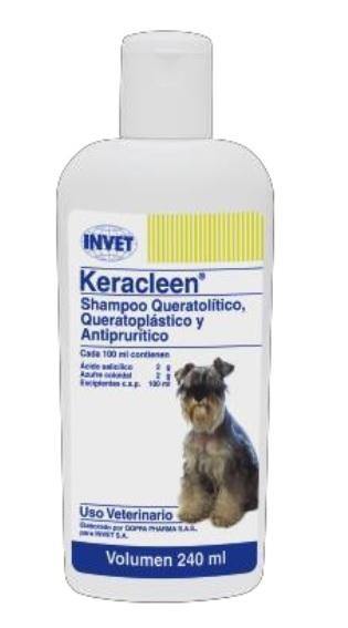 KERACLEEN SHAMPOO FCO X 240ML - AvicMartin Mascota Jardín y Hogar
