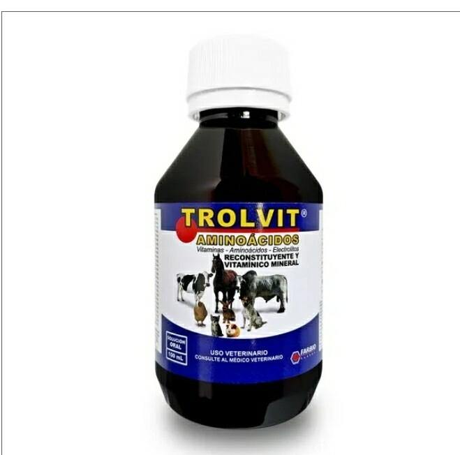 TROLVIT JARABE RECONSTITUYENTE X 100ML - AvicMartin Mascota Jardín y Hogar