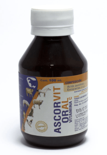 Ascorvit oral - Vitamina C - AvicMartin Farmacia Veterinaria