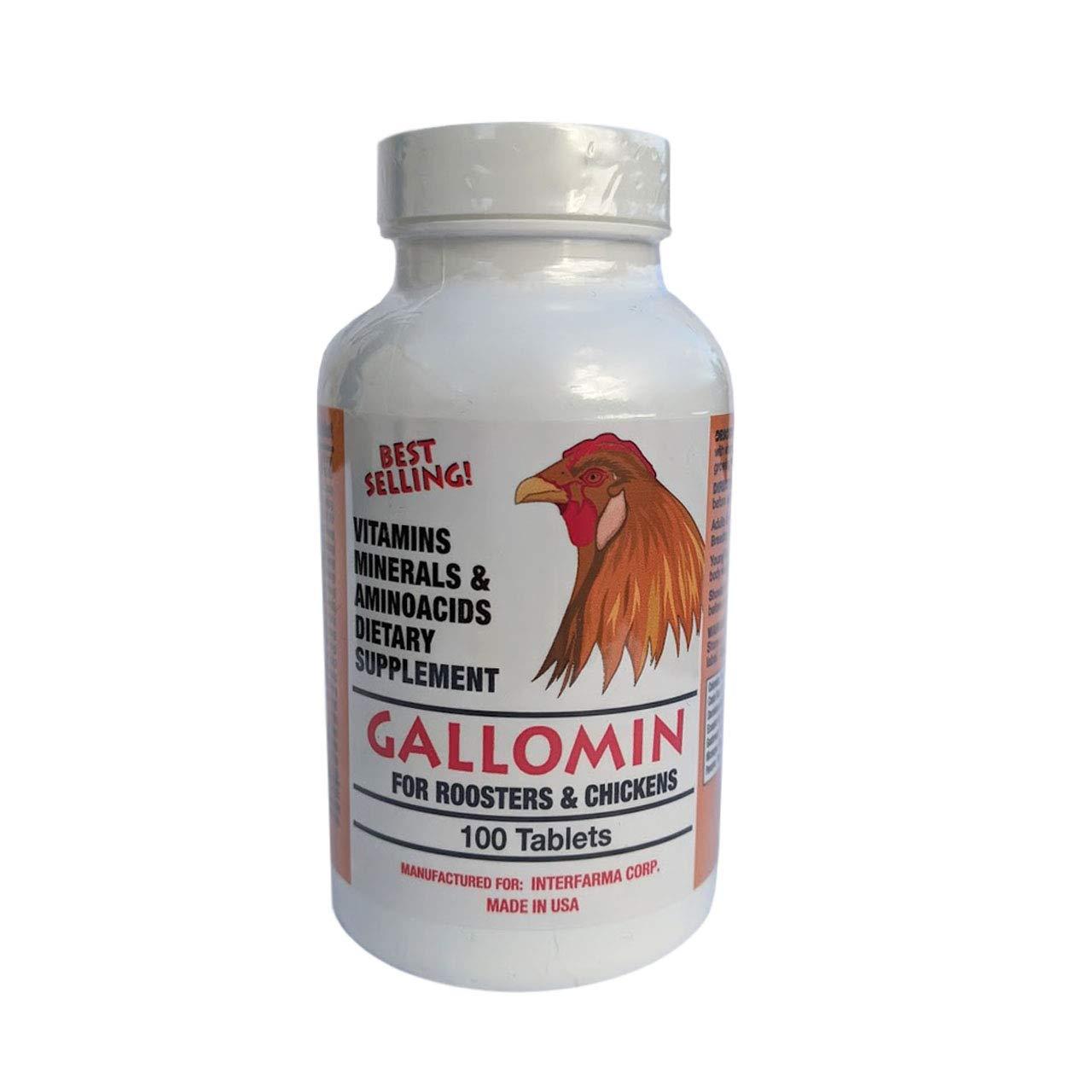 Gallomin tab 100 unidades - AvicMartin Farmacia Veterinaria