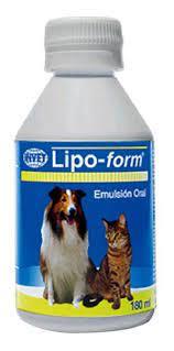 Lipo-form emulsión oral frasco 180ml - AvicMartin Farmacia Veterinaria