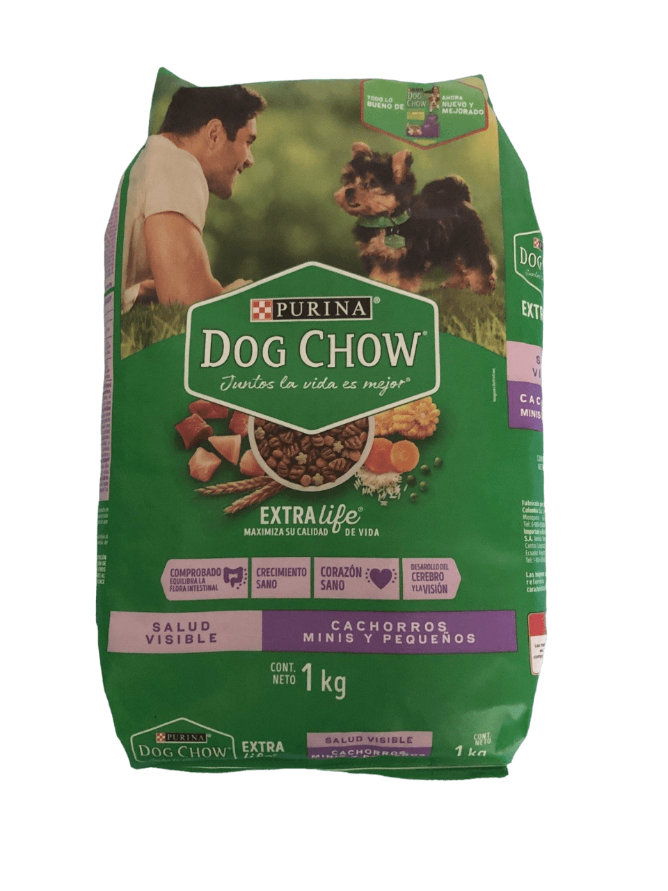 Dog Chow cachorros raza minis y pequeños - AvicMartin Farmacia Veterinaria 