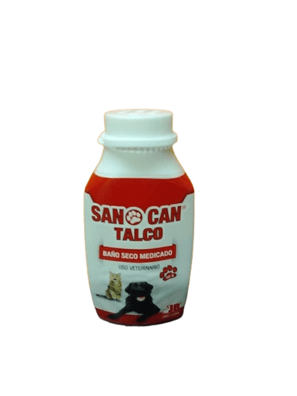 Sano can talco de 60 gr. - AvicMartin Farmacia Veterinaria 