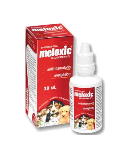 Meloxic gotas 0,15% por 10ml Sabor miel - AvicMartin Farmacia Veterinaria 