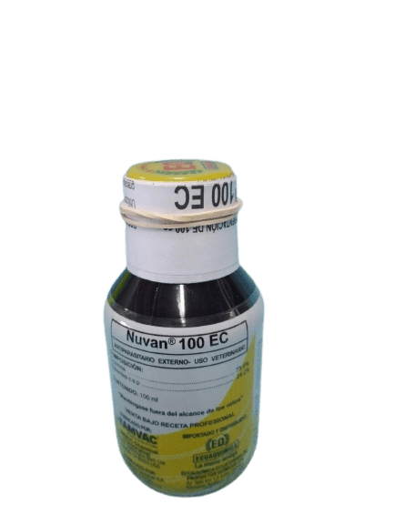 Nuvan 100 frasco de 100 ml uso para ganadería, granjas, tratamientos d ...