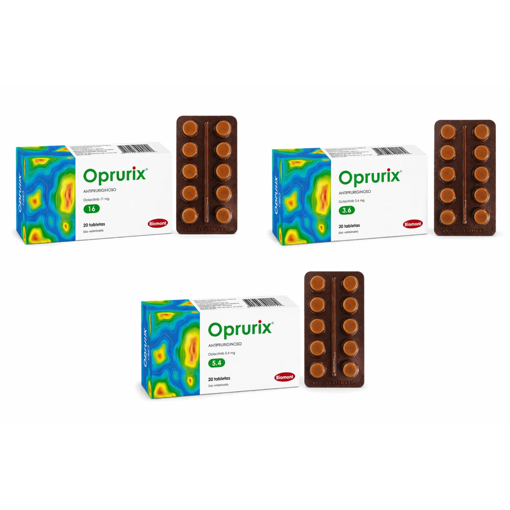 Oprurix antipruriginoso con oclacitinib - Tratamiento del prurito en perros