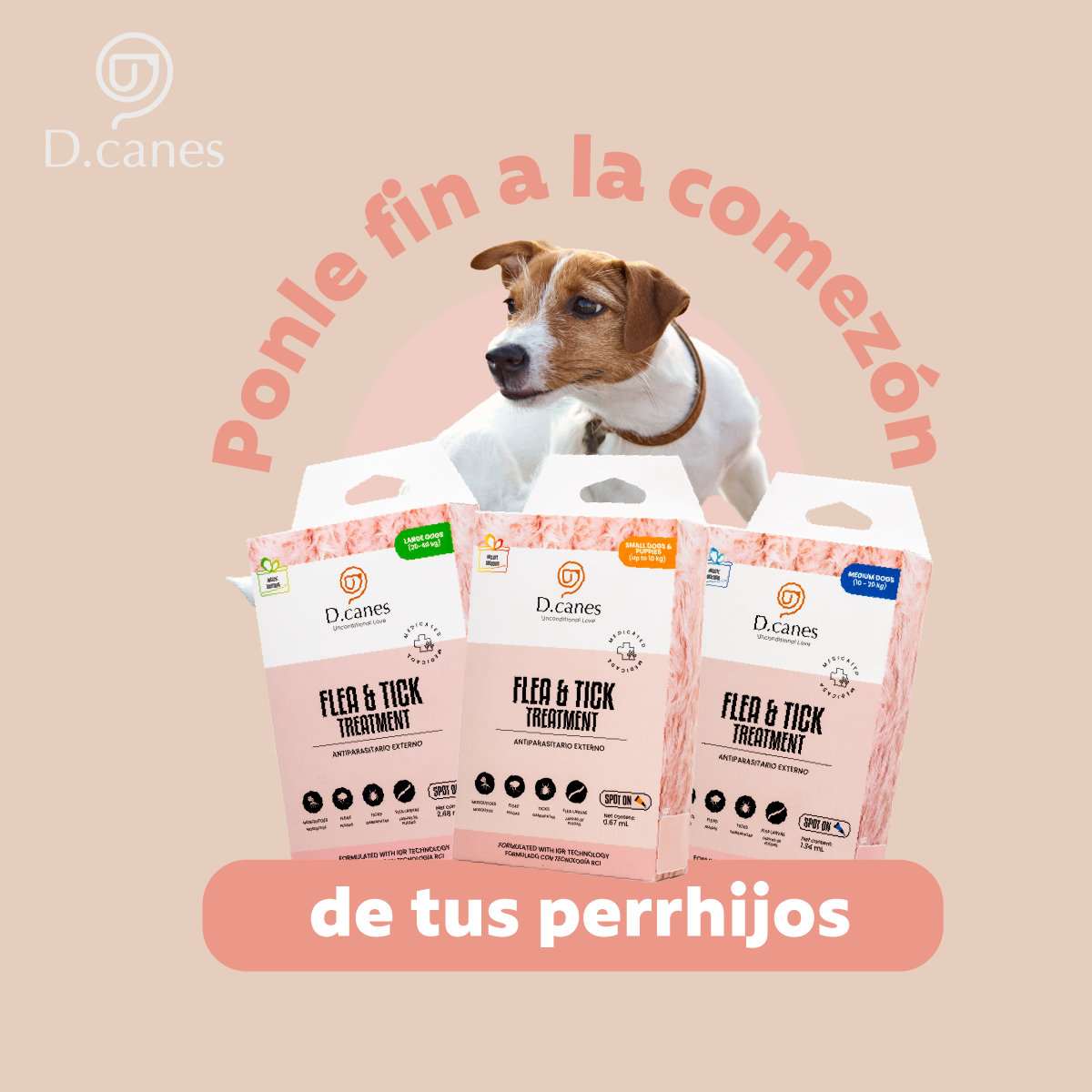 Pipeta D´Canes para perros