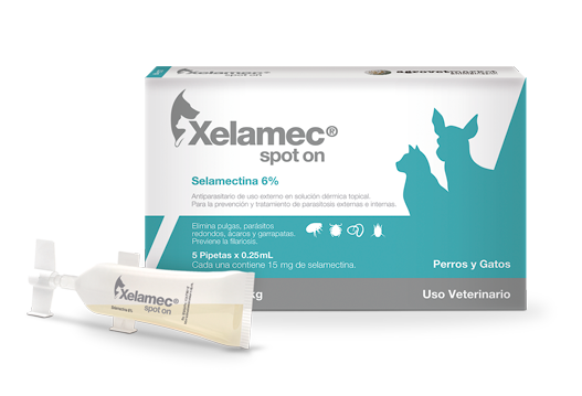 Xelamec Spot on hasta 2.5kg Pipeta 0.25mL