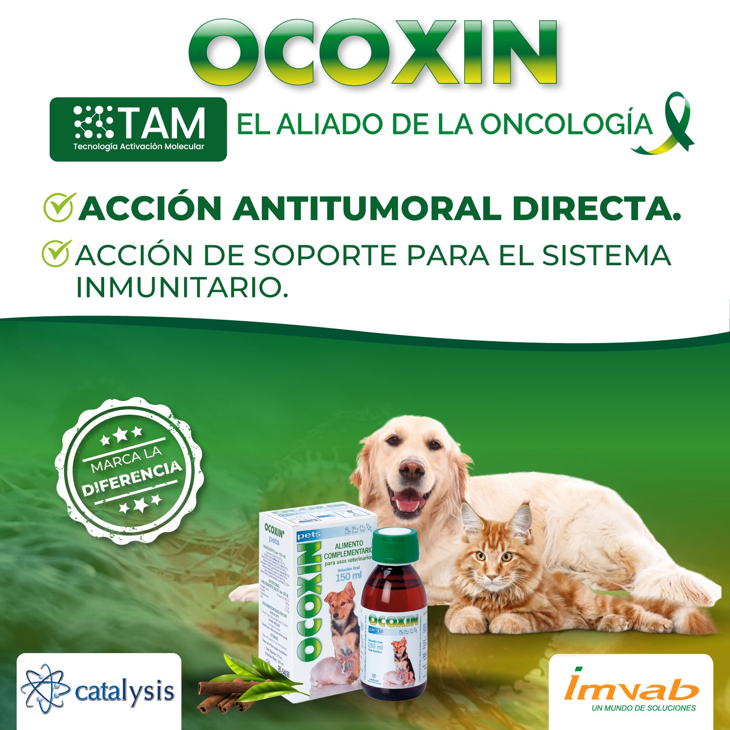 Ocoxin pets para el sistema inmune 150mL