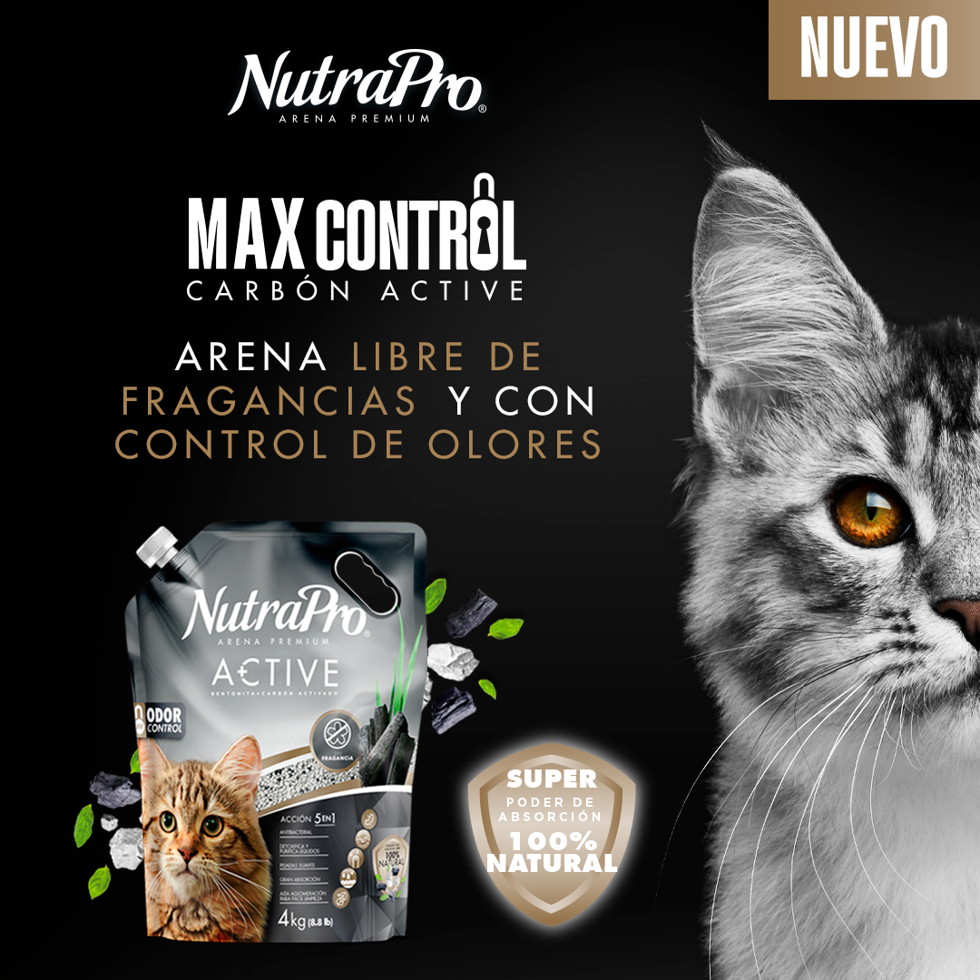 Arena Nutra Pro con Carbón activado de 18kg