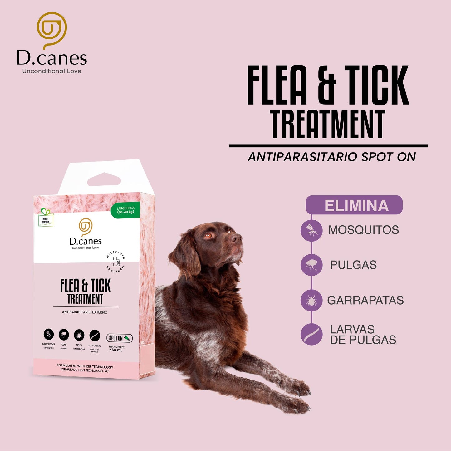 Pipeta D´Canes para perros