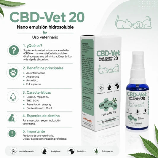 CBD-Vet spray de 30mL