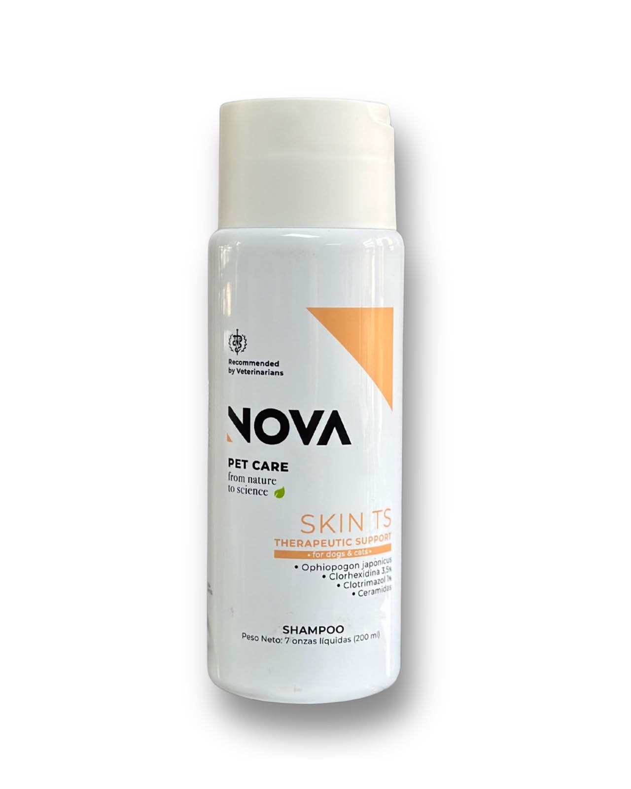Shampoo NOVA SKIN TS Therapeutic support para perros y gatos