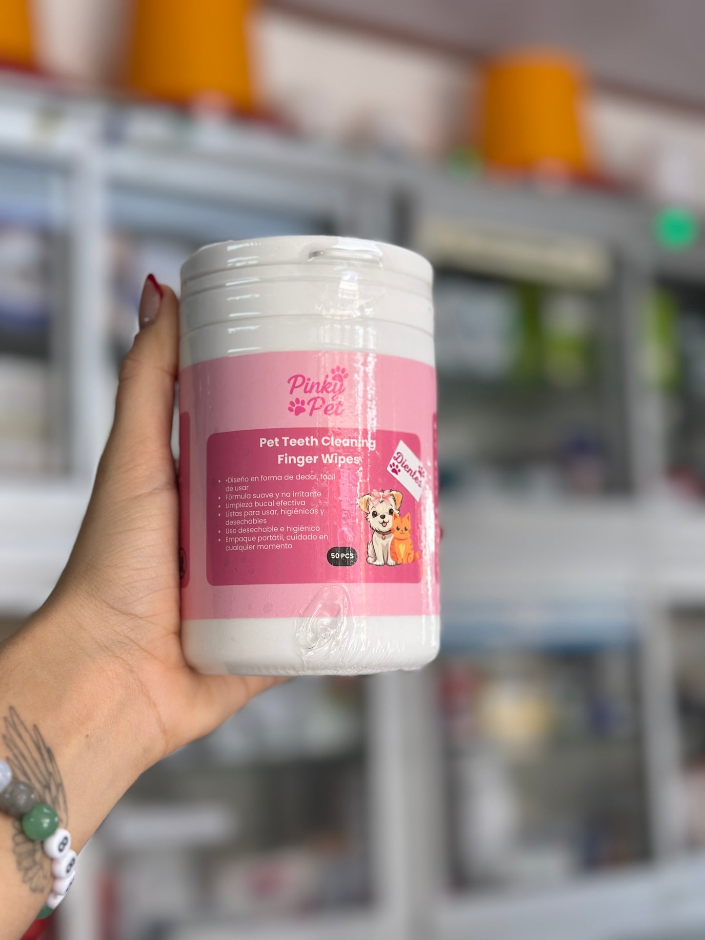 Toallas limpiadoras para mascotas