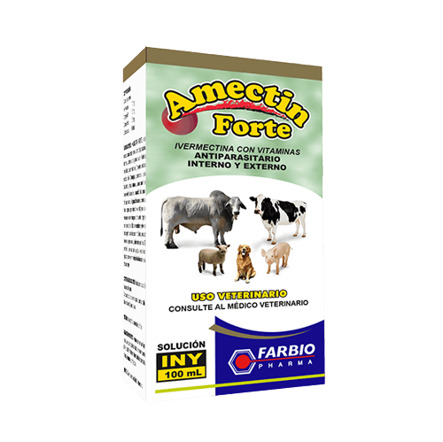 Amectin forte - Inyectable - AvicMartin Farmacia Veterinaria 