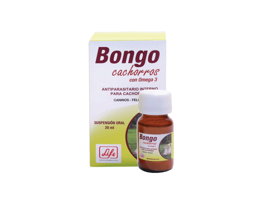 Bongo Cachorros con Omega 3 20ml - AvicMartin Farmacia Veterinaria 