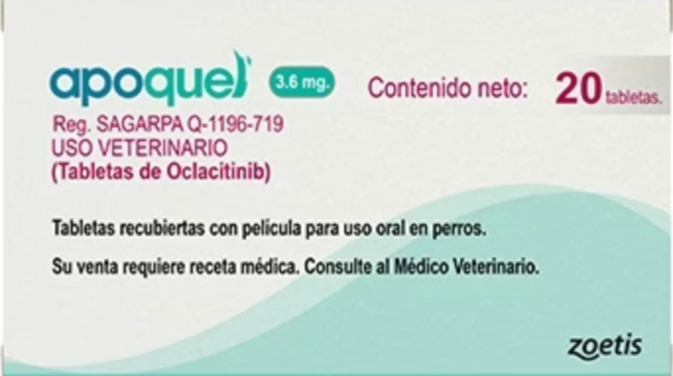 Apoquel 3.6 mg de 20 comprimidos