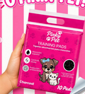 Tapetes Pads Pinky 10 unidades