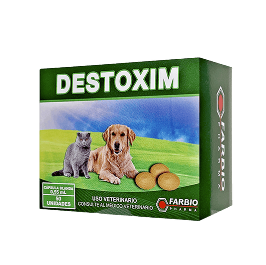 Destoxim capsulas - AvicMartin Farmacia Veterinaria 