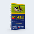 Enflox 5% enrofloxacino inyectable