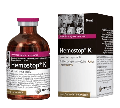 Hemostop K Inyectable - 50ml - AvicMartin Farmacia Veterinaria 