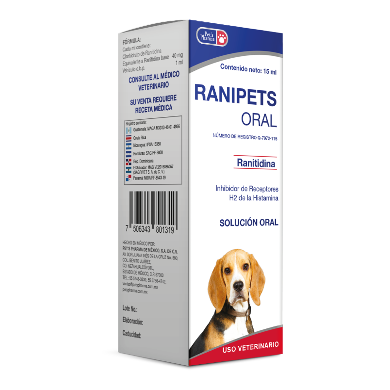 Ranipets solución oral de 15mL